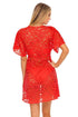 Luli Fama Corazon De Seda DEEP V SHORT TUNIC